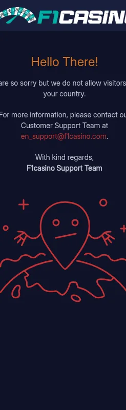 F1 Casino mobile casino experience